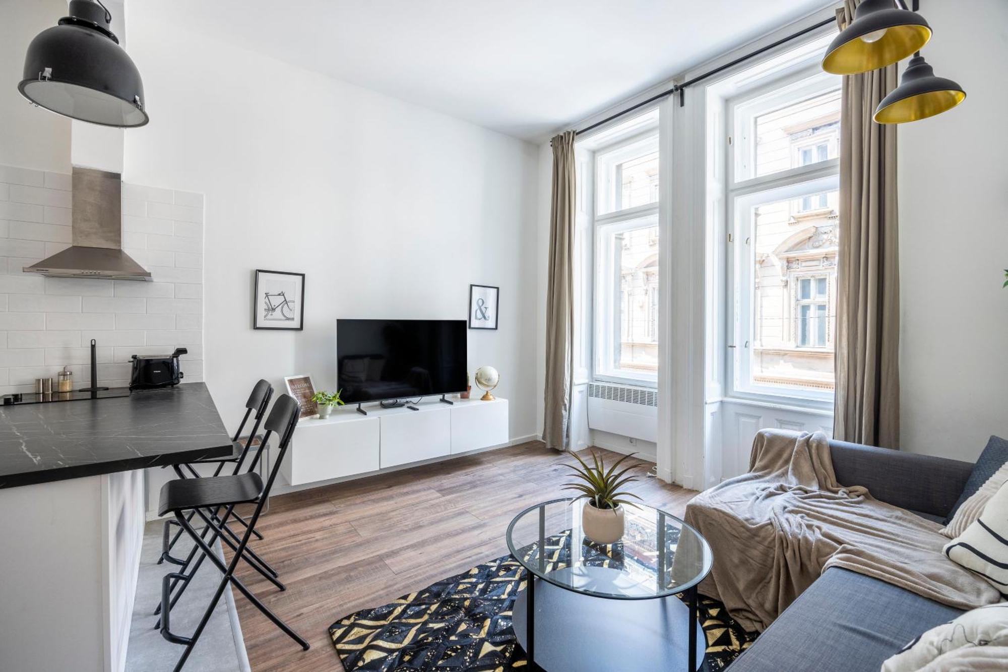 Charming & Cozy Central 1Bedrm Suites Budapest Luaran gambar